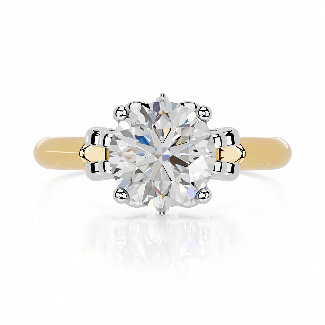 Engagement Collection 01 — main view of the engagement ring
