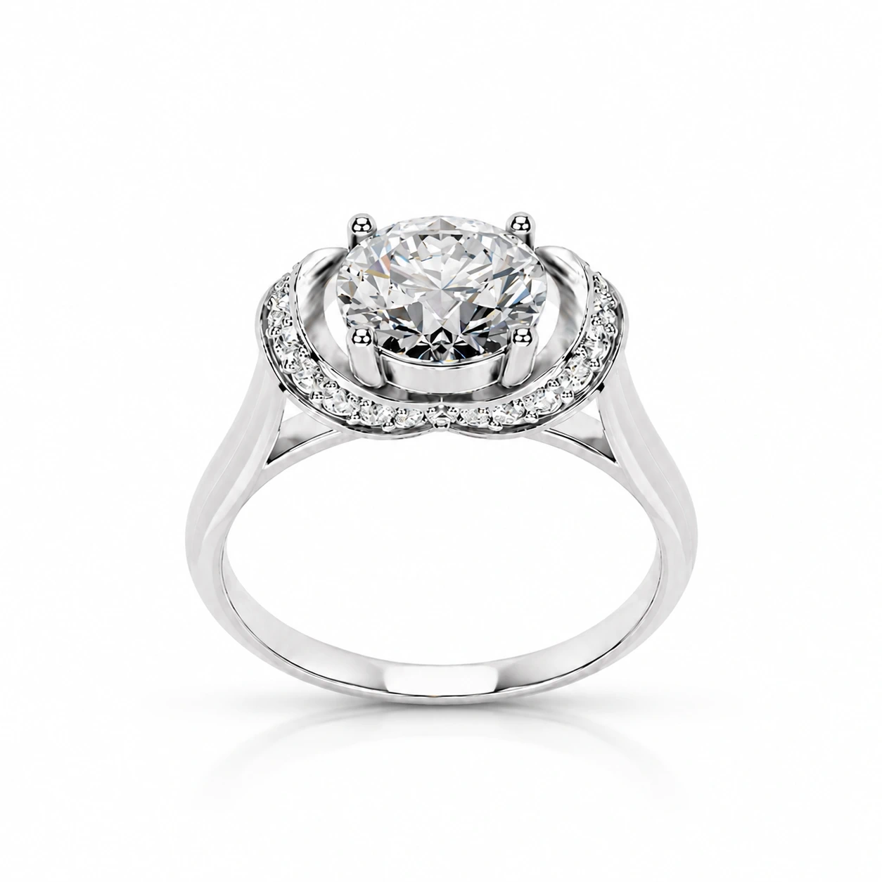 Engagement Collection 02 — main view of the engagement ring