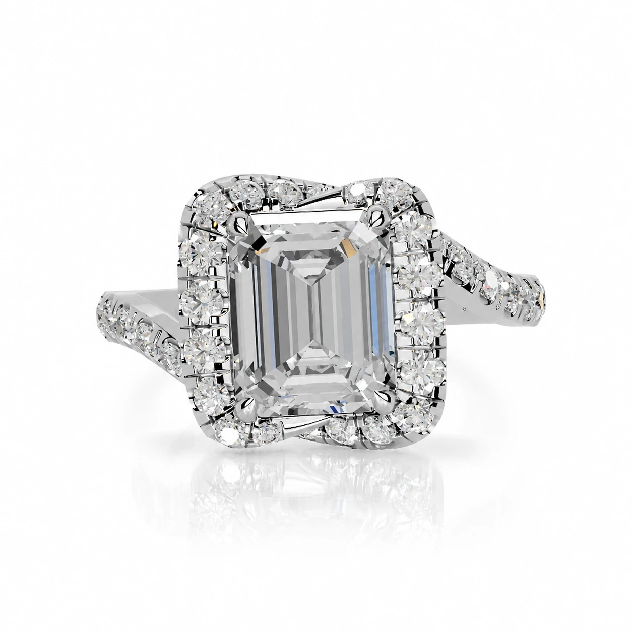 Engagement Collection 04 — main view of the engagement ring