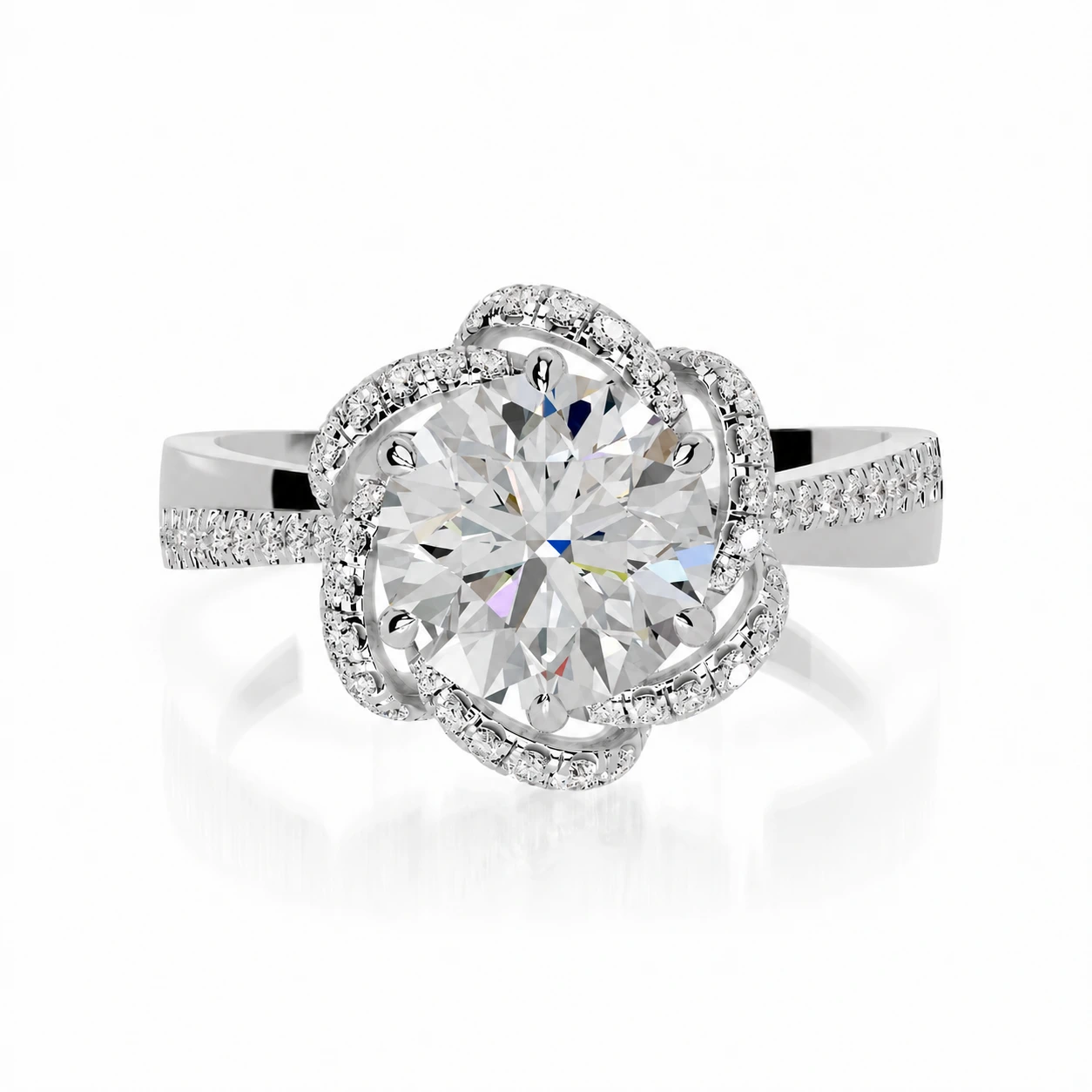Engagement Collection 05 — main view of the engagement ring