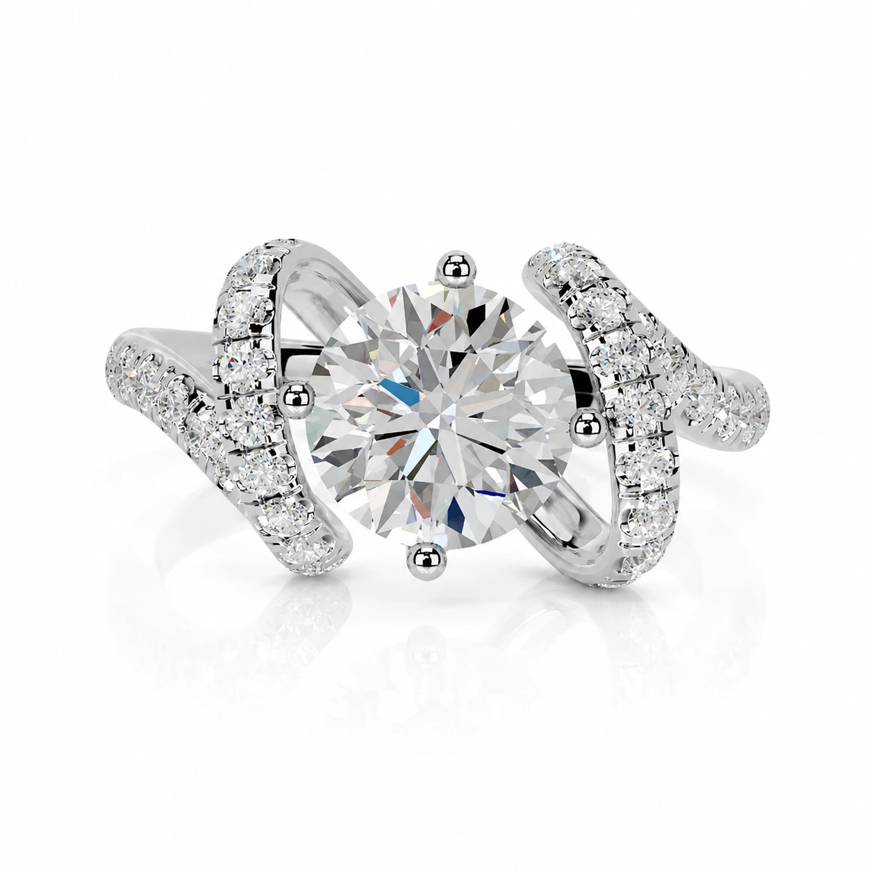 Engagement Collection 06 — main view of the engagement ring