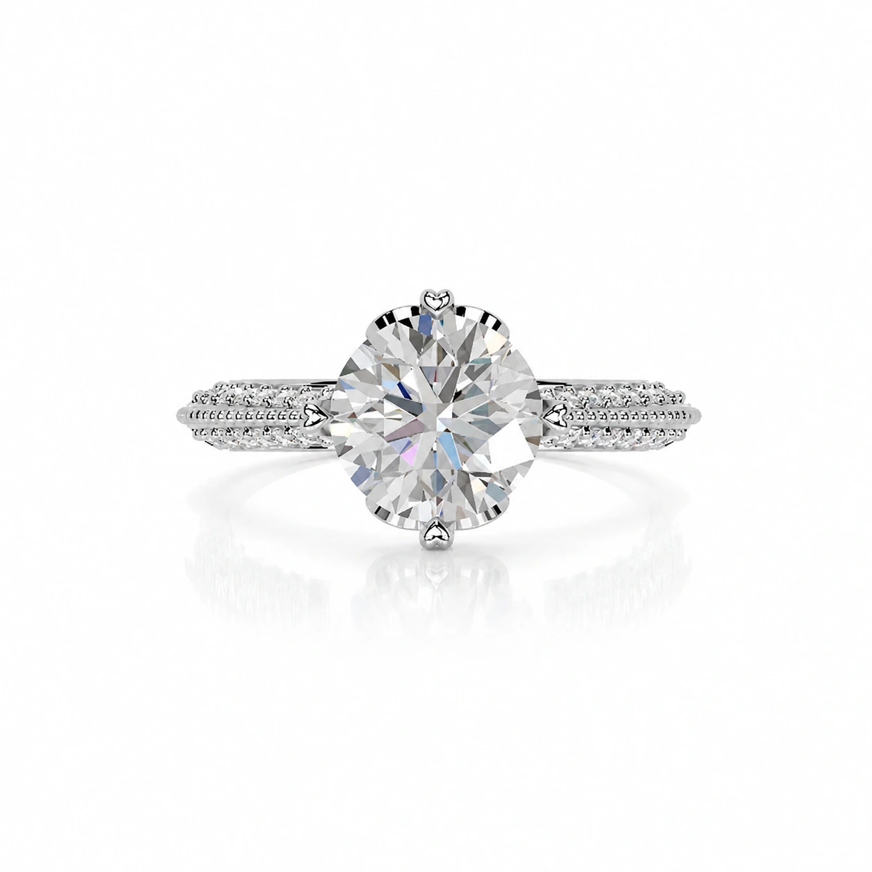 Engagement Collection 08 — main view of the engagement ring