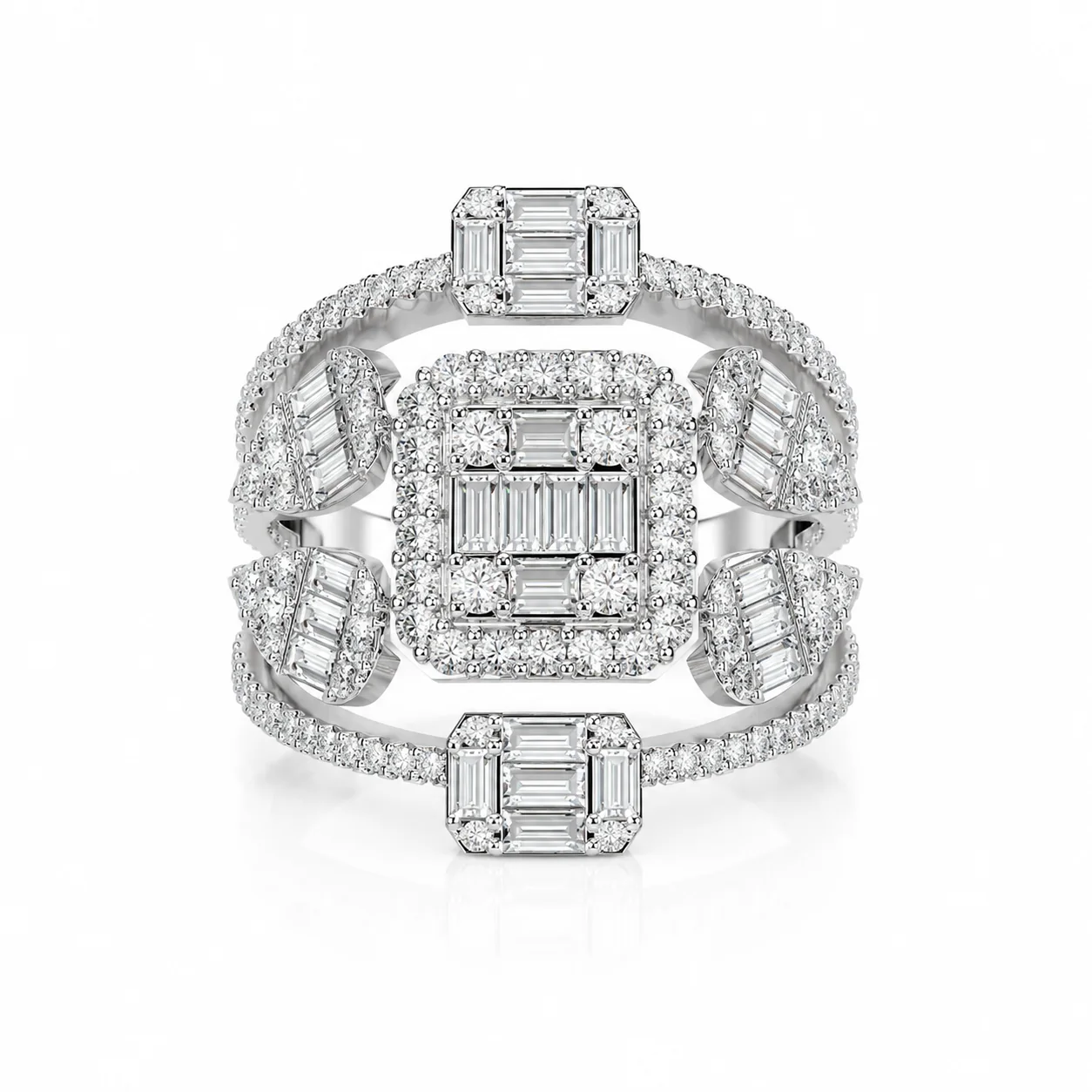 Cœur de l’Infini diamond ring — main view