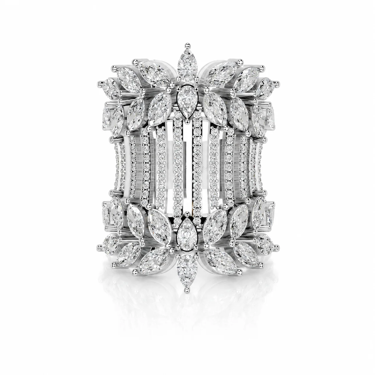 Alliance des Astres diamond ring — main view